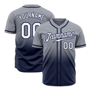 Nuevo Diseño de Camiseta de Béisbol Personalizada con Nombre de Jugador del Equipo, Diseño de Sublimación Cómodo, Ropa de Softbol con Botones - Product Image 3