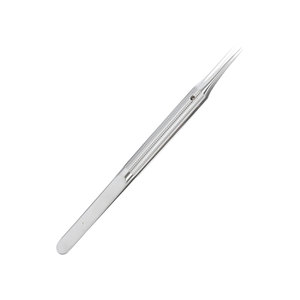 Fórceps de micro atado 6 pulgadas 15cm 8mm de diámetro STR 0,15mm Puntas con plataforma de atado instrumentos médicos quirúrgicos oftálmicos ojo - Product Image 1