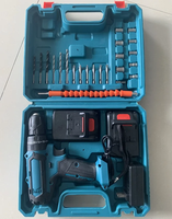 Ensemble d'outils de perceuse électrique personnalisée à prix d'usine perceuse à main à mandrin sans balais de grande puissance de 13mm avec perceuses à main au lithium