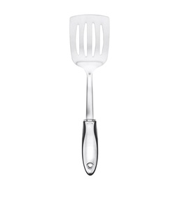 Espátula giratoria de acero inoxidable de alta calidad, herramientas de repostería para hornear, espátula recta con mango de madera a precio barato - Product Image 5