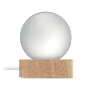 Personalized <b>LED</b> Glass <b>Ball</b> Light Flameless & <b>LED</b> Candles Unique Gadgets - Product Image 3