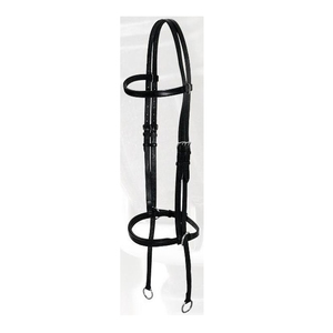Bride de cheval réglable équitation licou tête collier durable métal rêne match pratique équipement équestre - Product Image 6