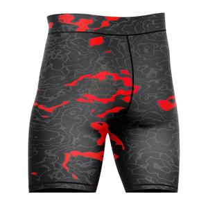 Poche respirante hommes Compression collants de course courts séchage rapide entraînement Fitness solide haute rue Compression écologique - Product Image 3