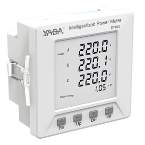 CE Industrial 3-Phase Class 0.5S Modbus RS485อีเทอร์เน็ต IOT เครื่องวิเคราะห์พลังงานอัจฉริยะแบบสองทิศทางเครื่องวัดพลังงานสำหรับศูนย์ข้อมูล - Product Image 2