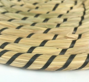 Hands Round Handwoven Natural Seagrass <b>Coasters</b>, Natural <b>Woven</b> Seaweed Tea Cups, 100% Natural Sustainable Jute Ropes - Product Image 4