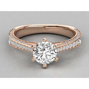 Anillo de Oro Amarillo de 14K con Diamante Cultivado en Laboratorio, Joyería Fina Geométrica para Compromiso, con Corte Masculino - Product Image 6