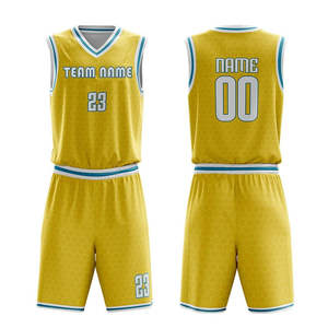 Ropa de equipo Vintage hecha en fábrica, conjuntos transpirables con estampado personalizado, uniforme de baloncesto de entrenamiento de alta demanda, precio bajo, deportes OEM - Product Image 6