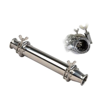Filtre magnétique en ligne en acier inoxydable 304 316L à haute intensité magnétique pour liquides, DN50-DN300, à bride, pour l'industrie papier, alimentaire et des boissons