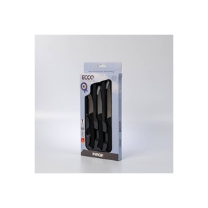 Ensemble de couteaux à légumes Ecco en acier inoxydable pour usage quotidien avec lame polie - Product Image 3