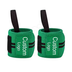 Muñequeras de soporte fuerte diseñadas para levantar sesiones de gimnasio Muñequeras transpirables - Product Image 6