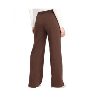 Style personnalisé Mode Femmes Pantalons Pantalons Automne Printemps Casual Loose Fit Jogger Pantalons Pantalons 100% Coton Couleur Unie - Product Image 6