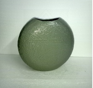 Florero de hierro de Metal adornado con acabado de pátina antigua, centro de mesa costero elegante, bodas hechas a mano sofisticadas para el hogar - Product Image 1