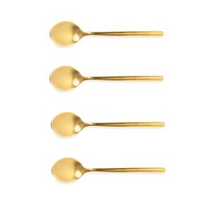 Cuchara de té con diseño de pájaro de lujo con Color dorado para precio al por mayor, cuchara de cubiertos única de tamaño personalizado para el hogar - Product Image 6