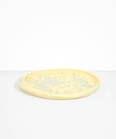 Westerse stijl gepolijste hars luxe schaal Indiase witte swirl salade schaal fruit schaal feestelijke hoge kwaliteit elegante voedselveilige kwaliteit