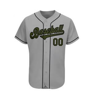 Camiseta de Béisbol Personalizada con Nombre y Número, Ropa Deportiva Transpirable, Uniforme de Equipo, Malla de Poliéster Ligera, Logotipo Personalizado, Cuello en V, Alta Calidad - Product Image 2