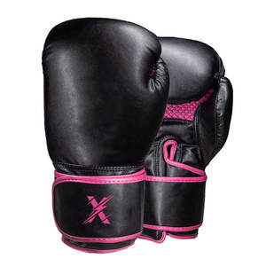 Wholesale Leather Boxing <b>Gloves</b> with Hook & Loop Closure Lightweight Customizable for Fitness/Training Sessions - Product Image 1