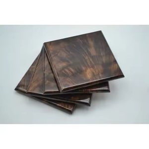 Sous-verres en bois de conception tendance à bas prix Décoration de table et accessoires Sous-verres en bois Ustensiles de cuisine Utiliser des sous-verres - Product Image 4