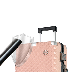 Juegos de equipaje OEM al por mayor para viajes al aire libre Pc 6006 modelo maletas de viaje conjunto doble ruedas silenciosas fábrica de maletas de aluminio - Product Image 6