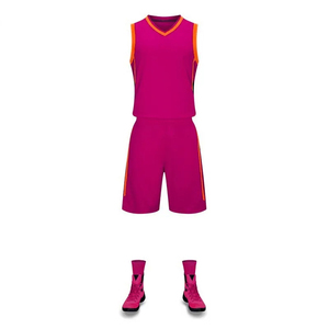 Vente en gros de haute qualité Logo personnalisé Design sublimé 100% Polyester Basketball Wear Uniforme - Product Image 2