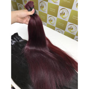 100cm Cheveux Naturels 100% Remy Extensions de Cheveux Vietnamiens Naturels Bruts Double Tirage et Paquet En Gros Du Vietnam Droit - Product Image 5