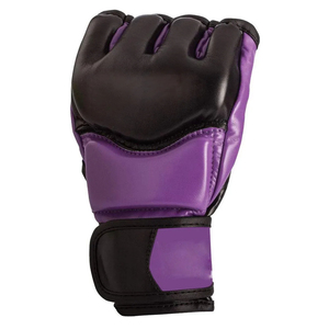 Guantes profesionales Mma para entrenamiento Guantes de boxeo de cuero PU fábrica OEM dedo corto Guantes de artes marciales con logotipo personalizado - Product Image 5