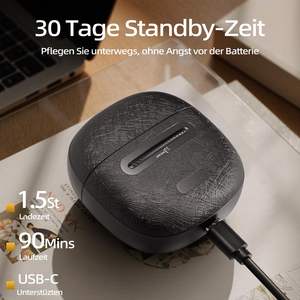 Mini Afeitadora Eléctrica para Hombre, Cuchillas Flotantes Dobles, Resistente al Agua IPX7, USB-C, Lavable, para un Afeitado Suave - Product Image 4