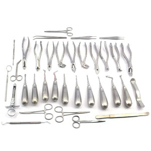 Pince d'extraction dentaire ascenseur 35 pièces ensemble meilleur kit de qualité avec des instruments chirurgicaux en acier inoxydable - Product Image 4