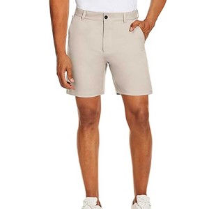 Pantalones cortos de golf para hombre de 10 ", pantalones cortos elásticos de secado rápido para senderismo, para vestido, trabajo informal con bolsillos, cortos - Product Image 1