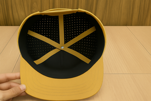 Casquettes de baseball personnalisées 6 panneaux pour hommes Casquettes de baseball OEM en coton uni avec logo brodé sur mesure fabriquées au Vietnam - Product Image 4