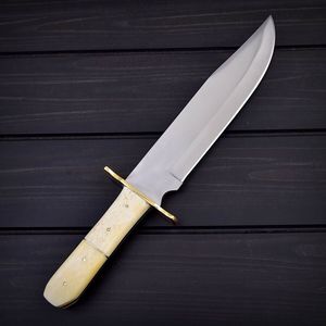 Cuchillo Bowie de Supervivencia para Exteriores, con Mango de Cuerno de Ciervo y Hoja de Acero D2, de Alta Calidad, Venta al por Mayor - Product Image 2
