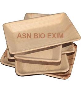 Platos de arroz de hoja de palma ARECA desechables de 10 pulgadas Eco-estables 100% alternativa a base de plantas renovable natural fuerte duradero para - Product Image 1