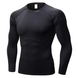 เสื้อรัดรูปแขนยาวสำหรับผู้ชายเสื้อแรชการ์ดพิมพ์ซับลิเมต - Product Image 6