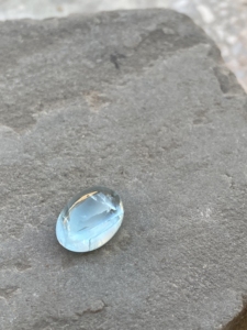 Impresionante PIEDRA DE cabujones de forma ovalada de Aguamarina de Color superior Natural con buen brillo, piedras preciosas sueltas para hacer joyas de 7,83 quilates - Product Image 4