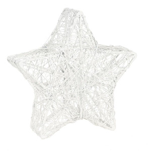 Ornements d'arbre de noël décoration étoile décoration ornements flocon de neige ange décoration de Table de noël artisanat fournitures de fête - Product Image 5