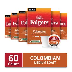 Café Folgers colombien torréfié moyen, 72 dosettes Keurig K-Cup - Product Image 5
