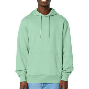 Sudadera con capucha de algodón polar Unisex para hombre con sudaderas de alta calidad en blanco bordado de alta calidad con logotipo personalizado Sudadera con capucha - Product Image 2