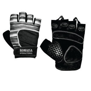 Men's Half-Finger Polyester Fitness <b>Gloves</b> for Sports Exercise <b>Weight</b> Lifting Body Building - Product Image 4