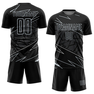 Uniforme de Fútbol, Conjunto de Camiseta y Pantalones Cortos Transpirables de Secado Rápido, Ideal para Entrenamientos y Partidos al Aire Libre - Product Image 1