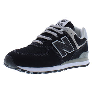 New Balance 574 <b>PS</b> Boys Shoes Color: Black/White 100% Authentic - Product Image 1