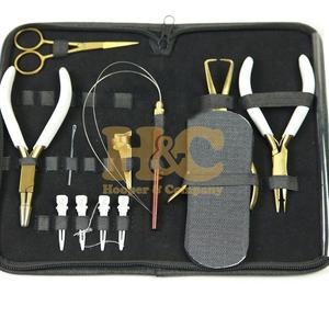 Nuevas Alicates para Extensiones de Cabello en Oferta, Acero Inoxidable de Grado Quirúrgico, Uso Comercial, Tijeras para Microperlas, Peine, Clip, Kit de Herramientas para el Cabello - Product Image 3