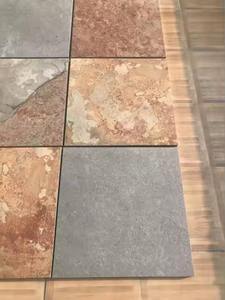 Carrelage de sol en céramique d'extérieur rectifié 60x60cm à lattes naturelles européennes de 20mm en porcelaine colorée - Product Image 5