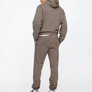 Article le plus vendu Pull lourd de qualité supérieure Survêtement pour homme Logo imprimé DTF personnalisé Survêtement 100% coton pour homme - Product Image 5