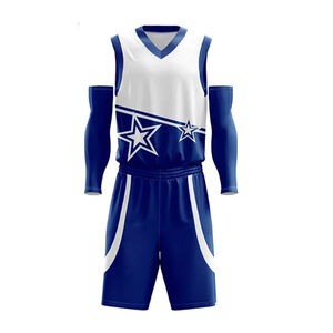 Uniforme de basket-ball imprimé sur mesure pour l'entraînement sportif porter le meilleur uniforme de basket-ball de conception pour hommes - Product Image 1