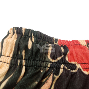 Pantalones cortos de playa personalizados ODM para hombre, poliéster 100%, estilo informal, Color sólido, cintura con cordón, bolsillos con logotipo bordado por sublimación - Product Image 6
