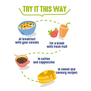 Bebida de Coco a Base de Plantas OraSi Sin Azúcar Añadido 1 litro 12 unidades - Product Image 5