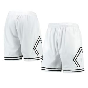 Short de basket-ball léger de haute qualité respirant motif solide décontracté vêtements d'été élégant cordon ceinture élégant teint uni - Product Image 1