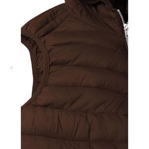 Chaleco Acolchado Ligero para Mujer MOVA TEXTILES, Tejido de Burbujas, Sin Mangas, Cortavientos, Media Manga, Material de Relleno OEM - Product Image 4