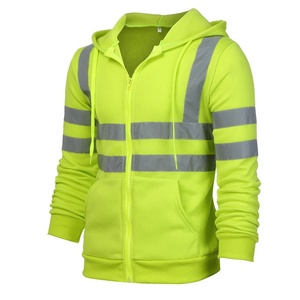 Vestes de travail haute visibilité pour hommes, vestes de travail de sécurité réfléchissantes imperméables pour hommes - Product Image 3
