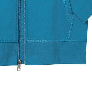 Sweat à capuche zippé en molleton thermique léger et confortable, profilé pour l'extérieur, 100% coton, hiver - Product Image 6