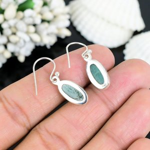 ต่างหูเงินแท้ 925 ประดับเพชรซิคอน งานแฮนด์เมด หรูหรา สีทอง เครื่องประดับชั้นดี สำหรับผู้หญิง งานปาร์ตี้ งานแต่งงาน ของขวัญ ขายดี - Product Image 5